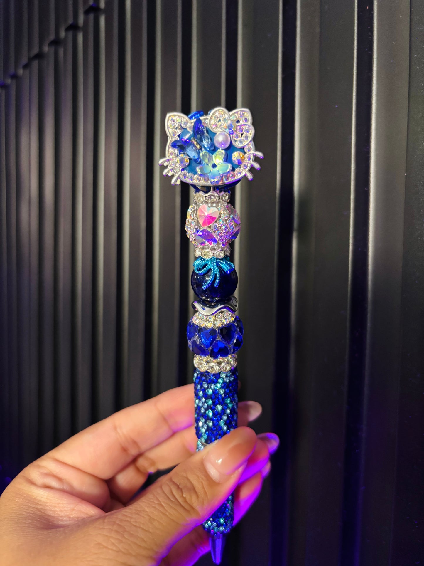 Hk Bling Blue Pen
