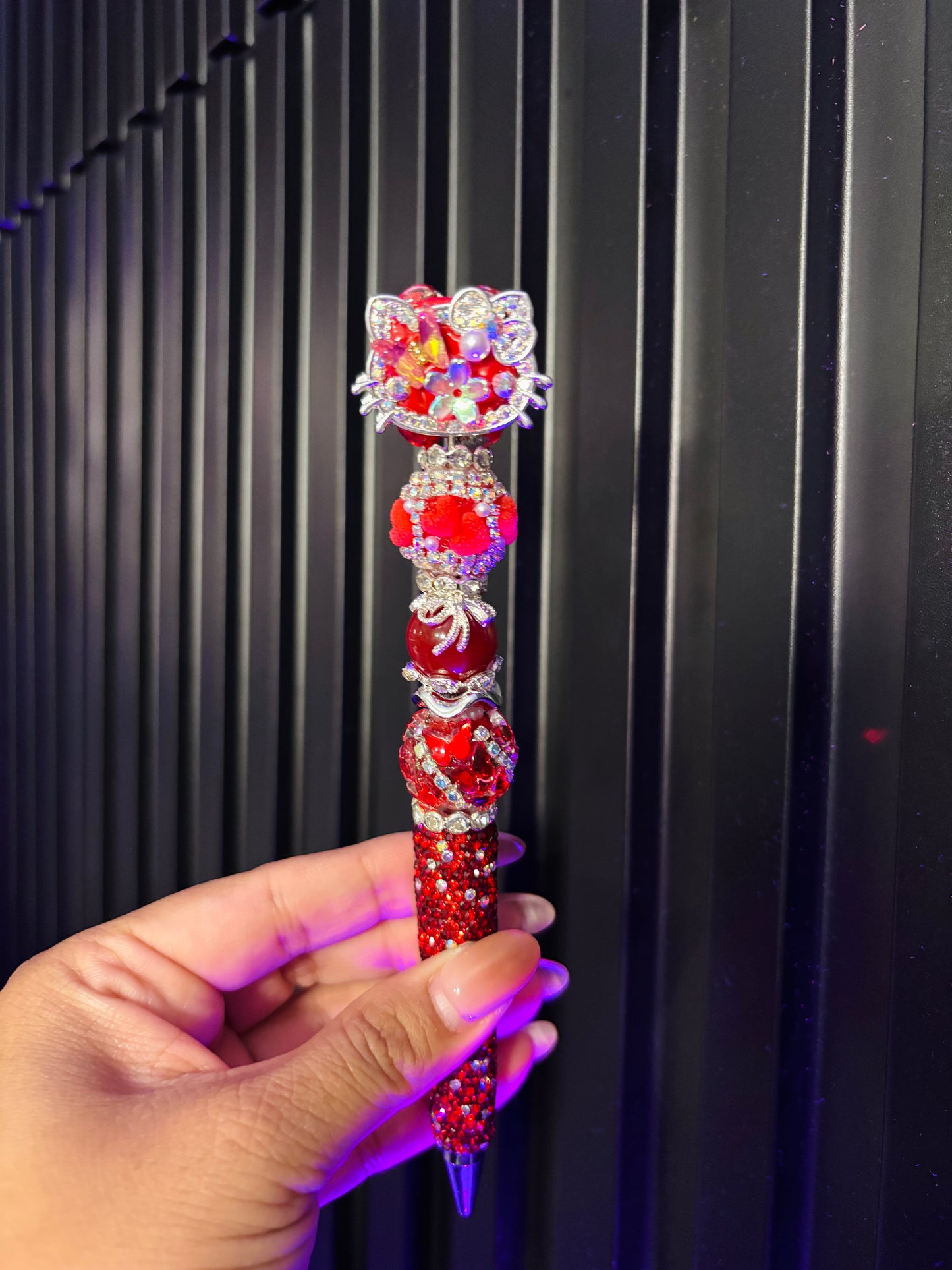 Hk Bling Red Pen