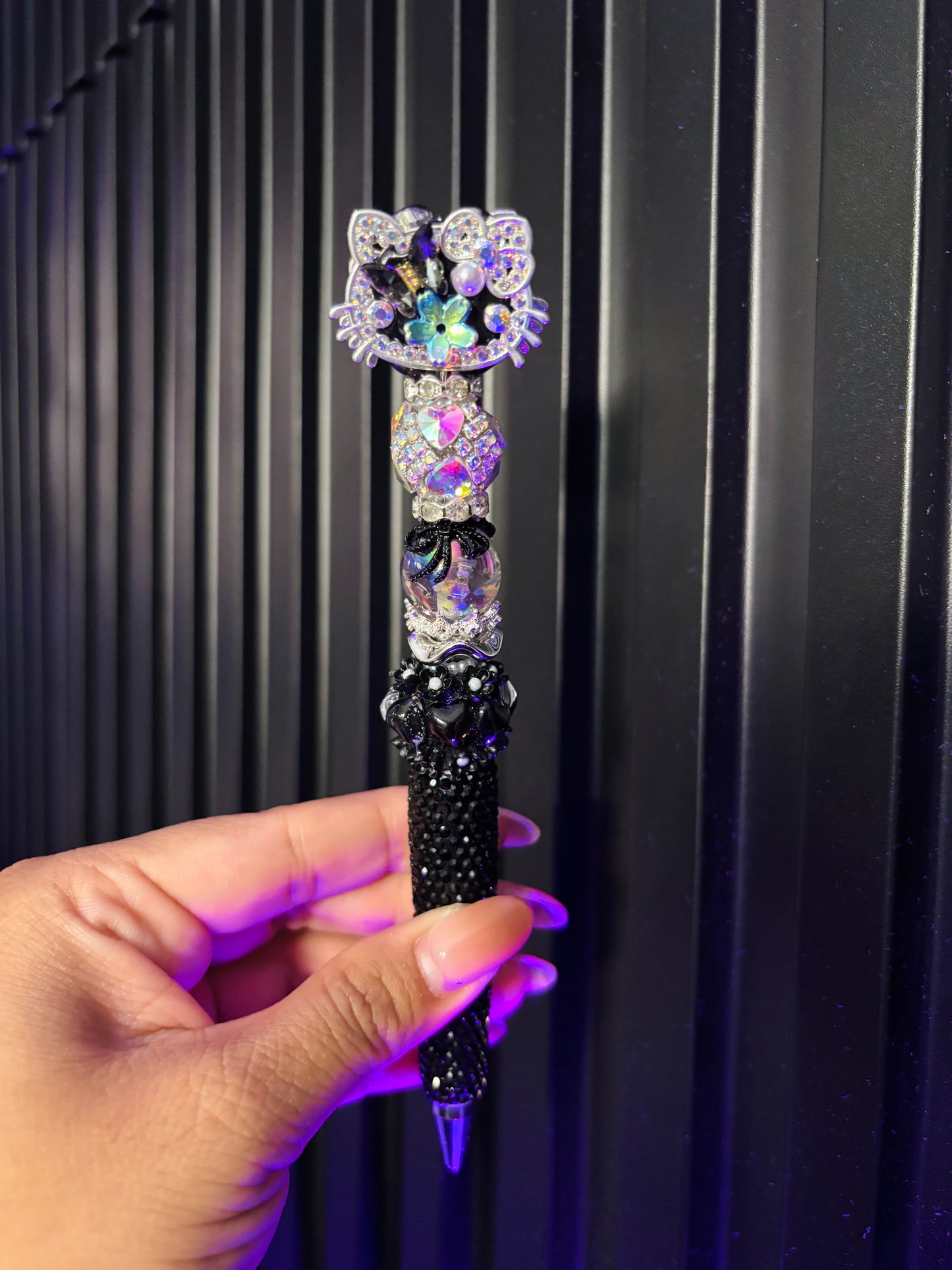 Hk Bling Black Pen