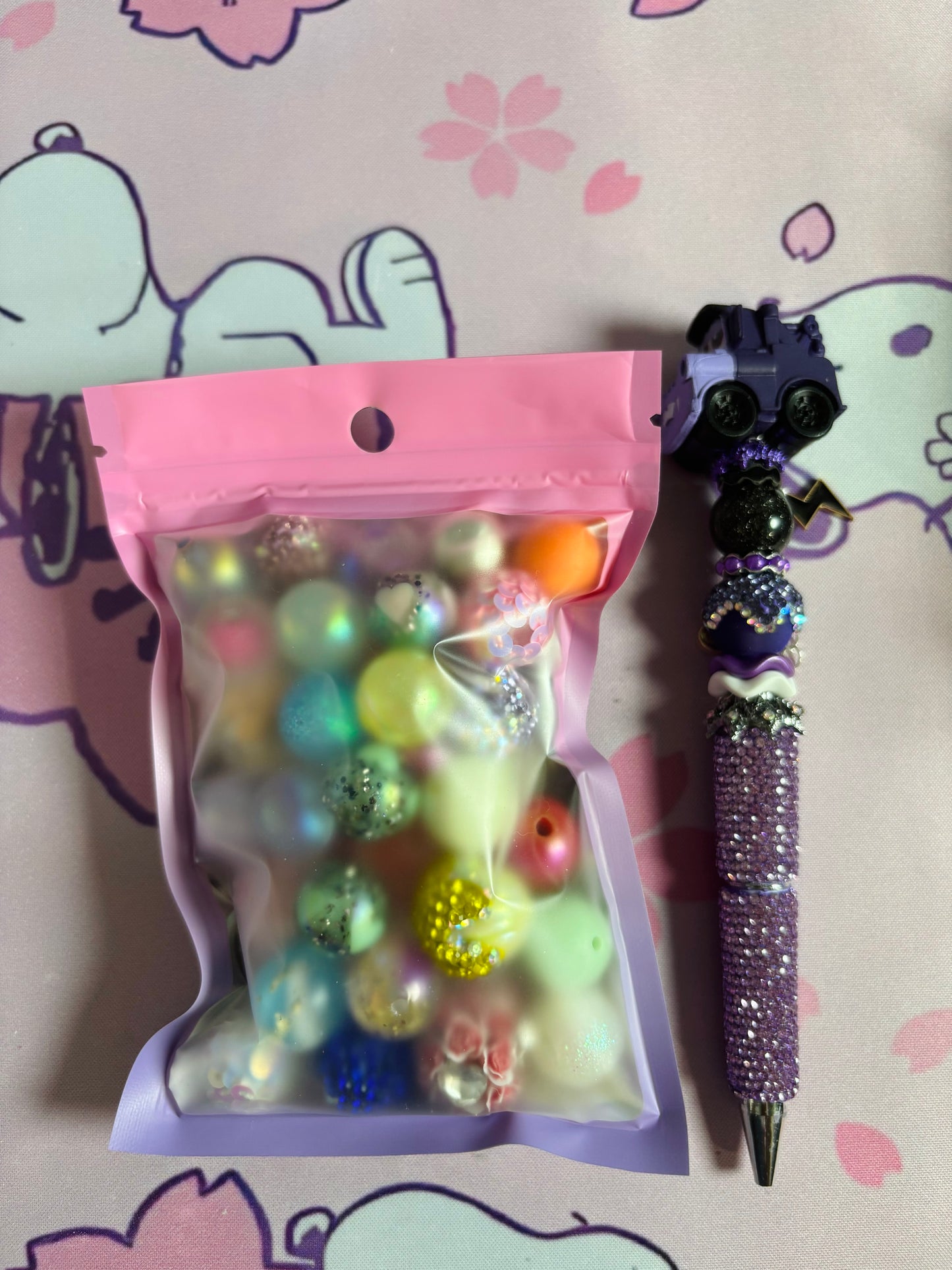 Rainbow Bead Scoop