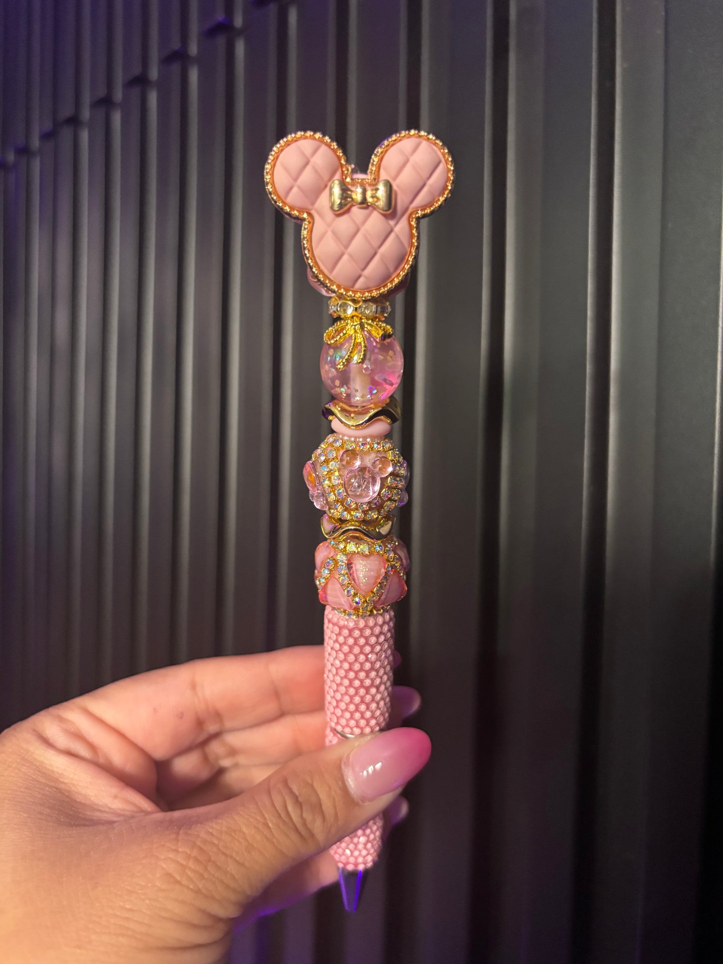 Blush Pink Minnie Pen