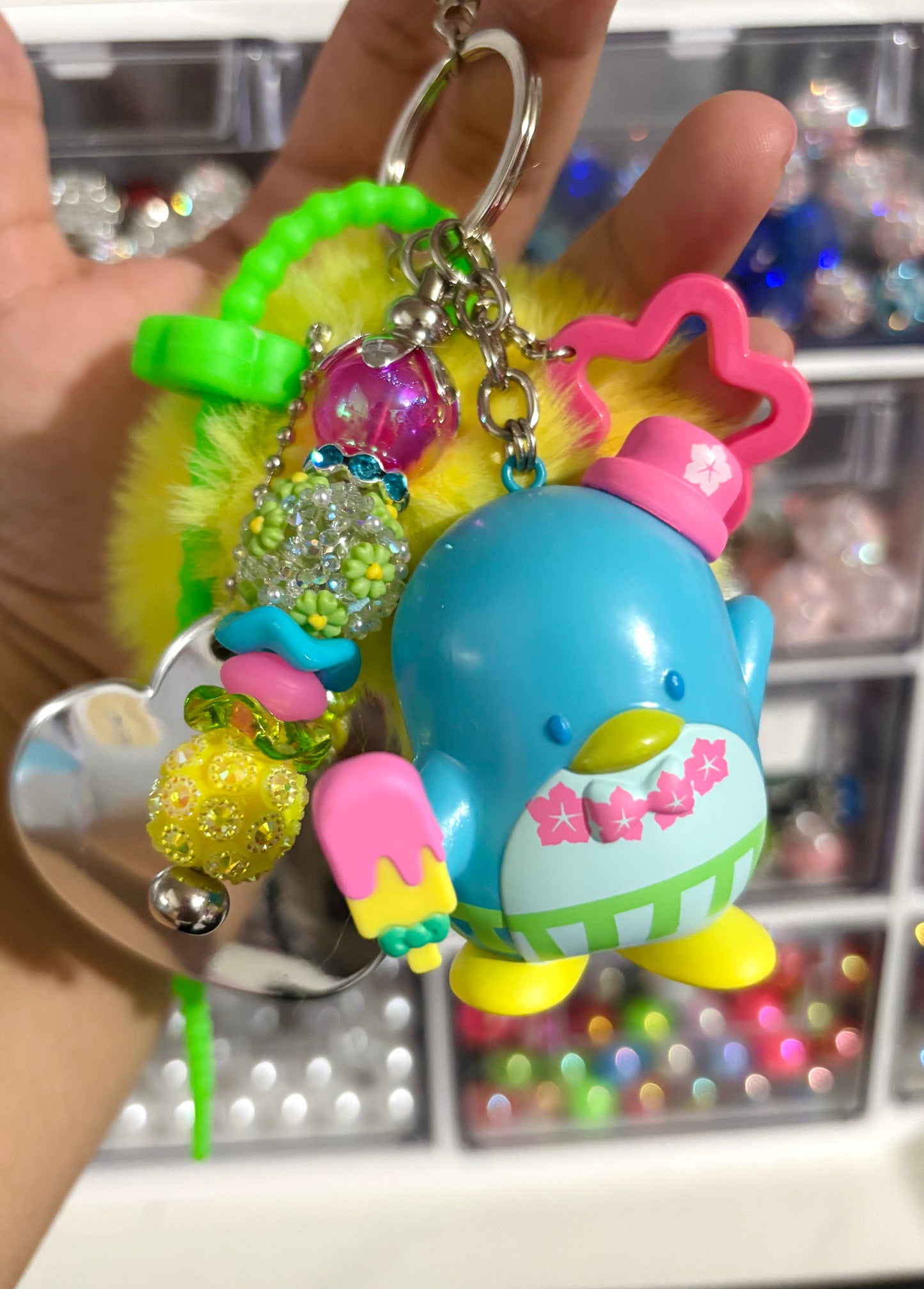 San Character Junk Keychains
