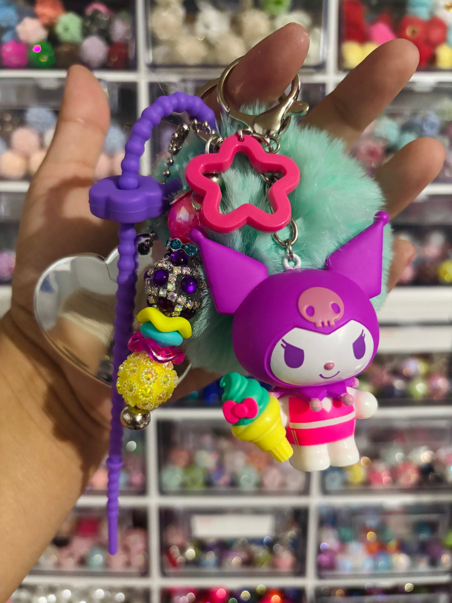 San Character Junk Keychains