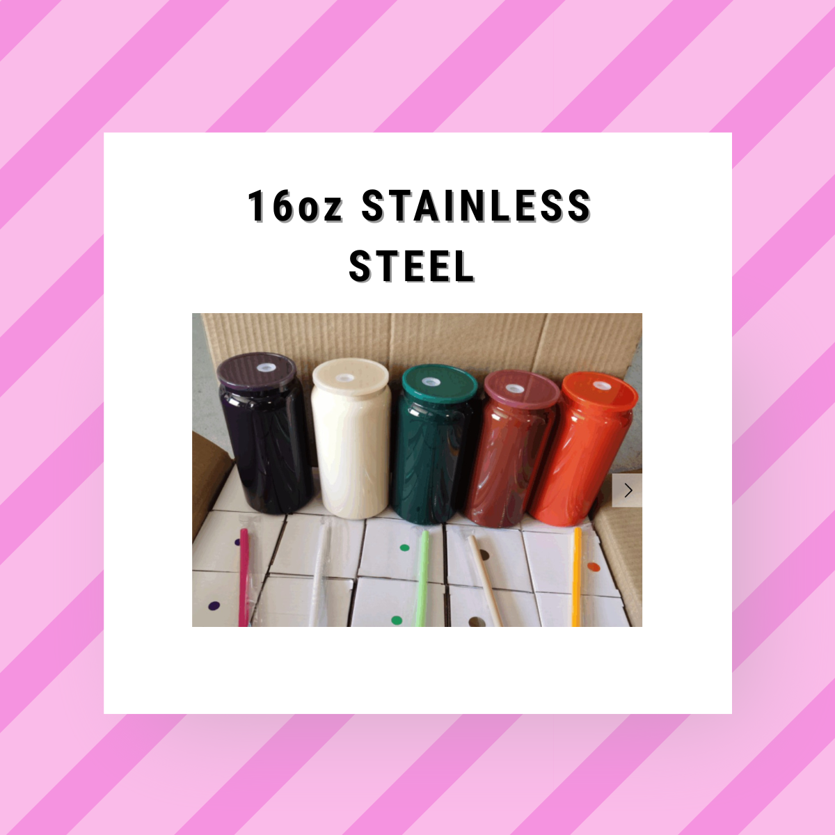 16oz Stainless Steel