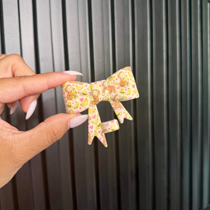 Silicone Printed Bows