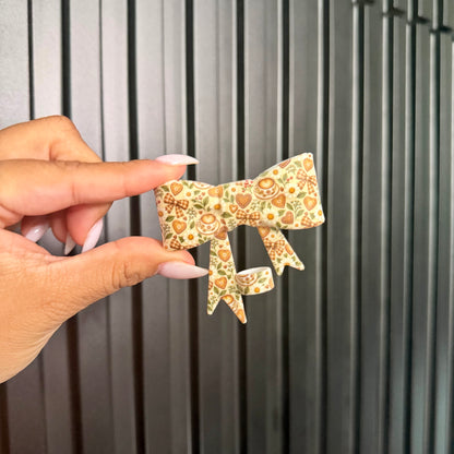 Silicone Printed Bows
