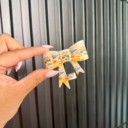 Silicone Printed Bows