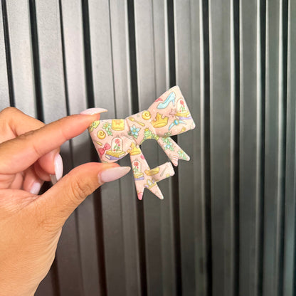 Silicone Printed Bows