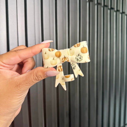Silicone Printed Bows