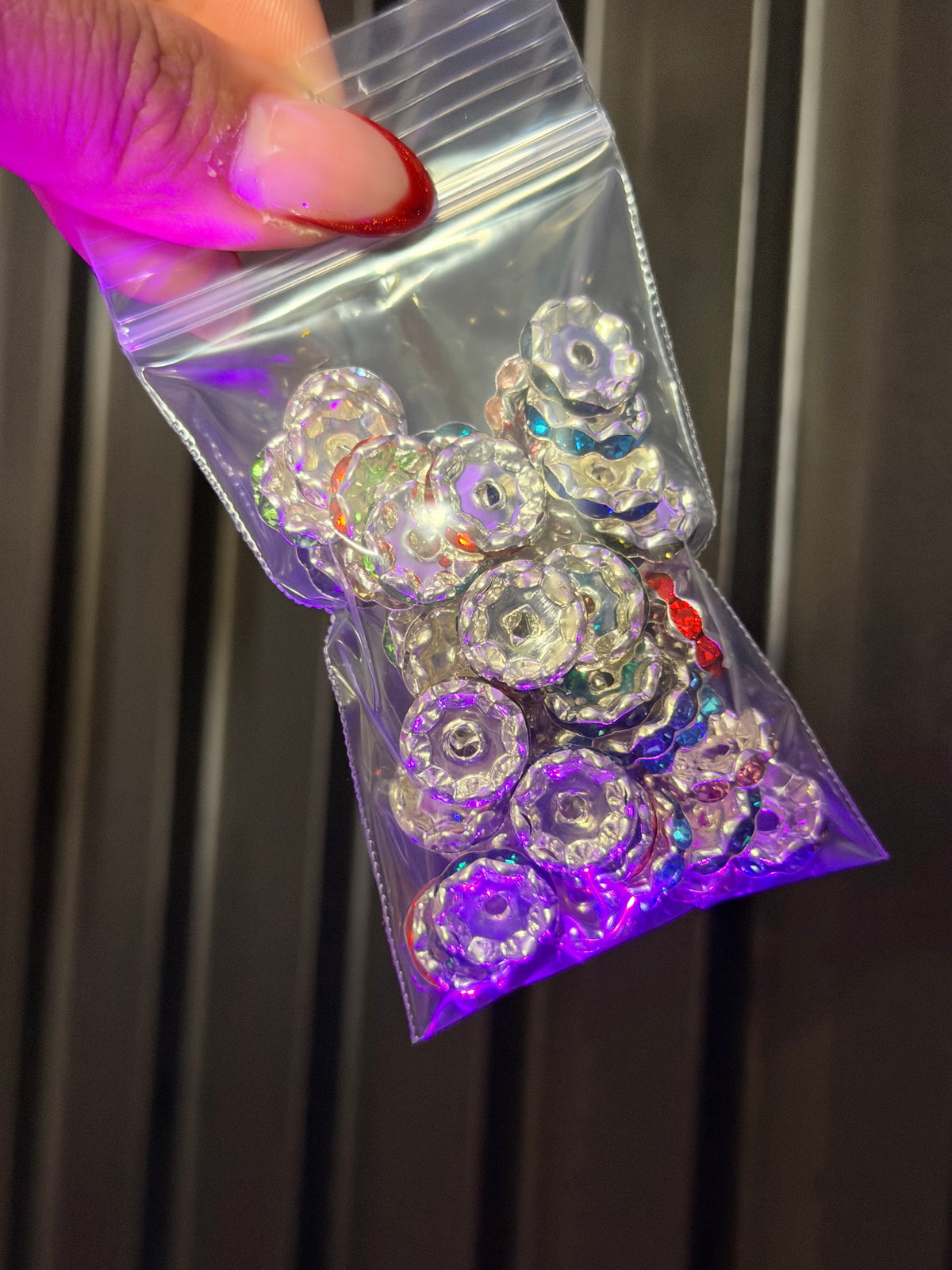Colorful Wavy Spacers