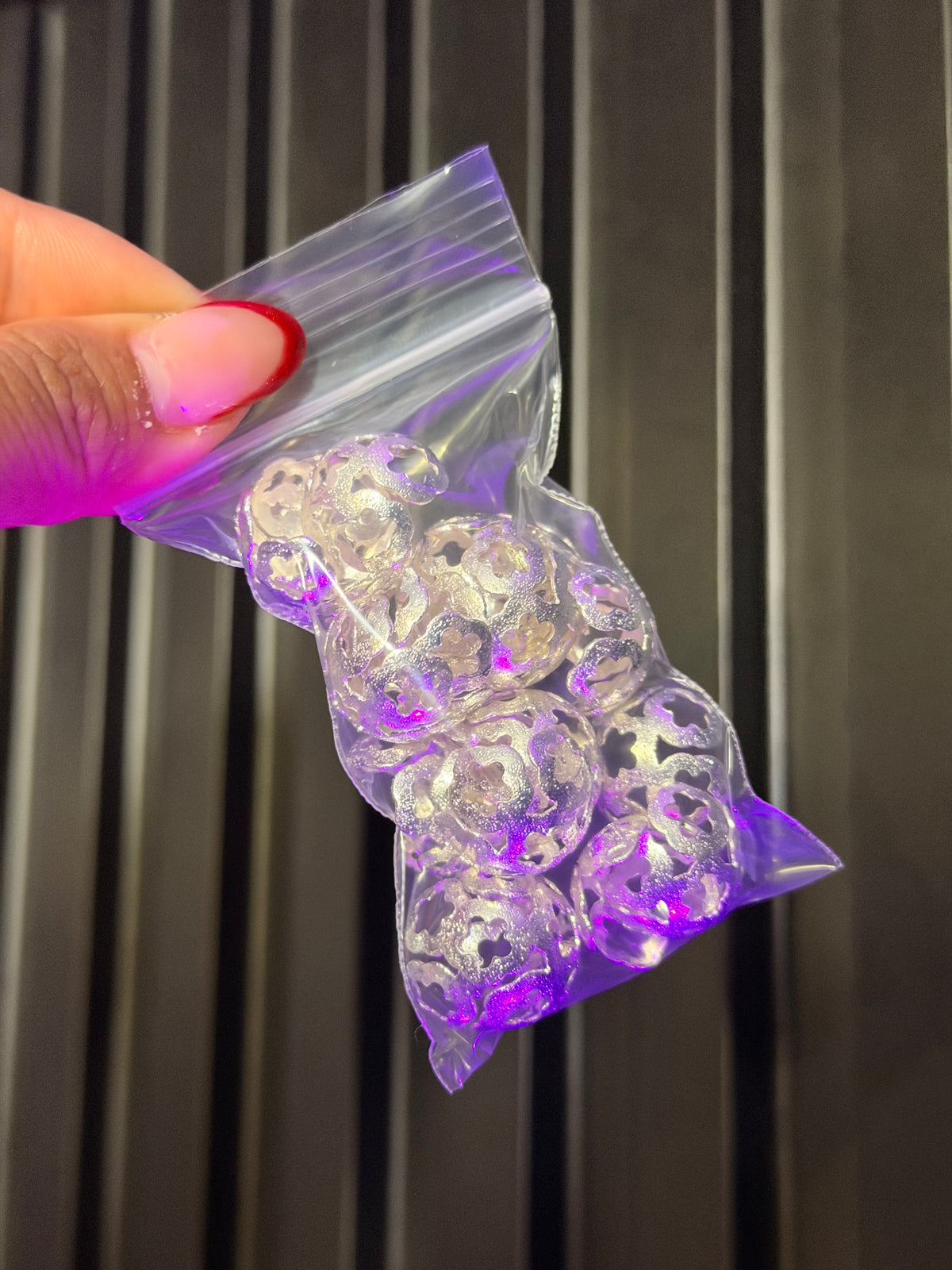 Floral Bead Caps