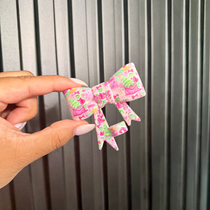 Silicone Printed Bows