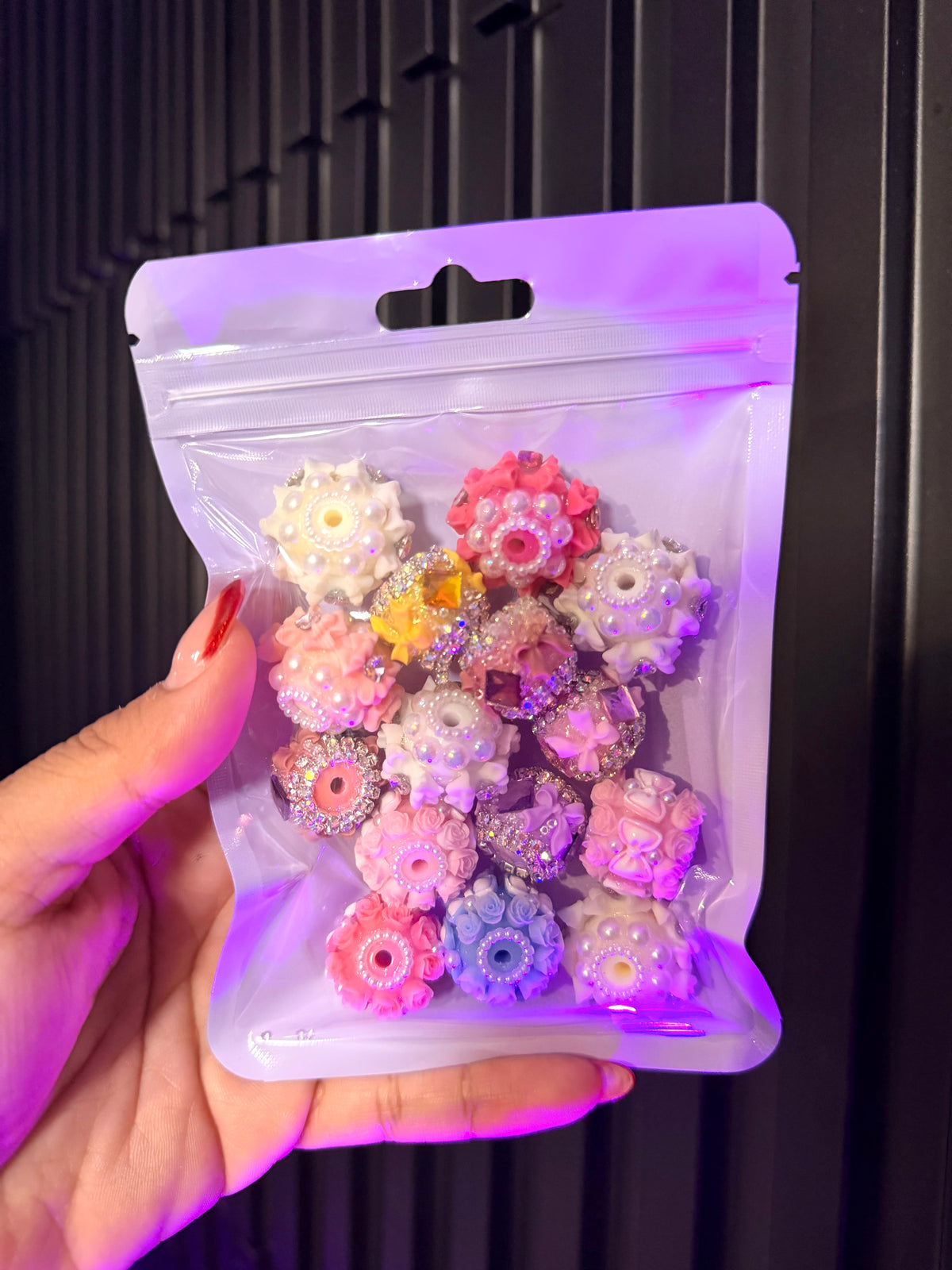 Fancy Bow Bead Mix