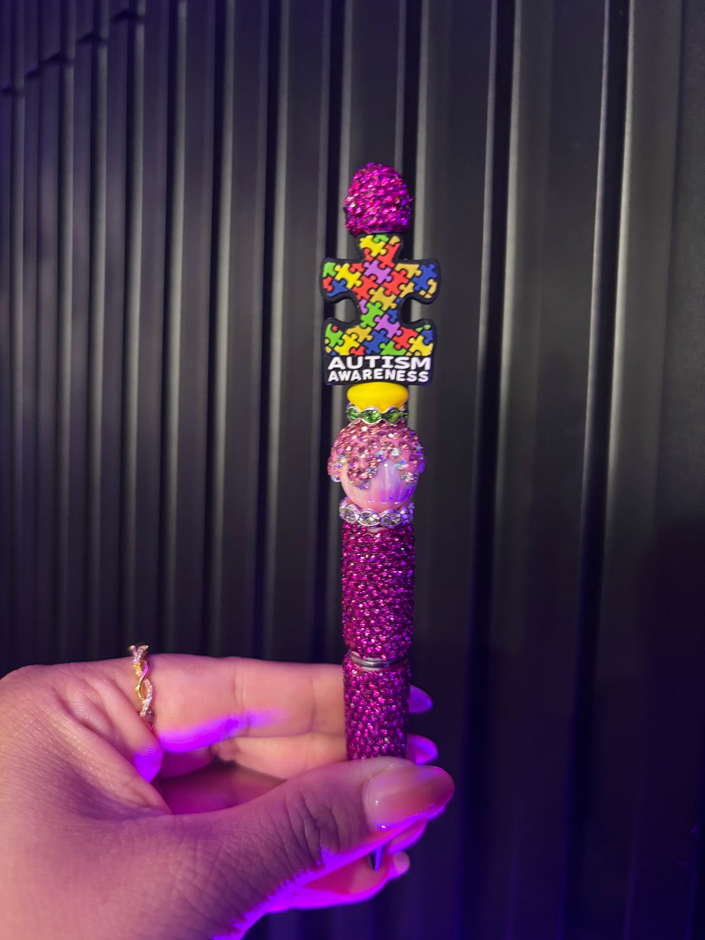 Autism Awareness Bling Pen