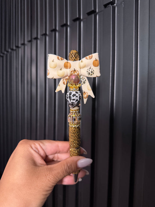 Pumpkin Bow Pen