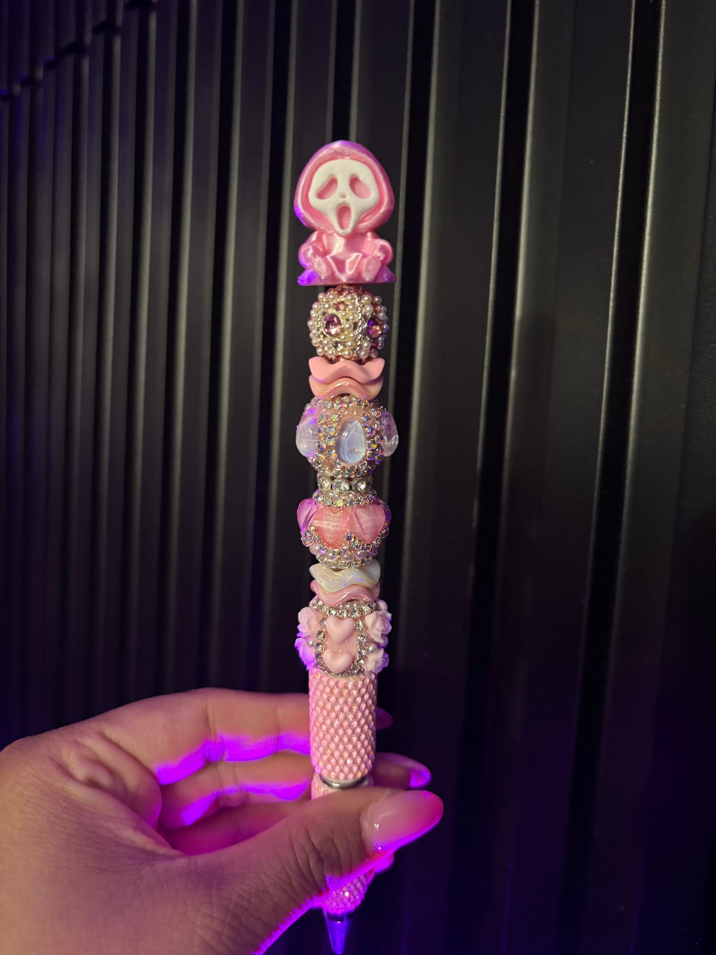 Pink Ghost face