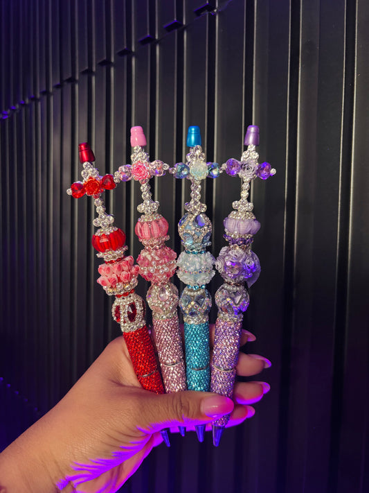 Cross Rose Pens