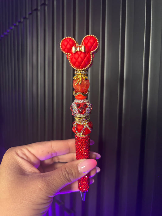Red Minnie Pen