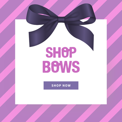Silicone Printed Bows
